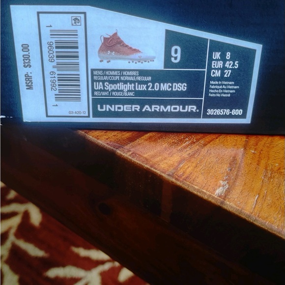Under Armour Spotlight Lux MC 2.0 Football Cleats - Picture 2 of 5